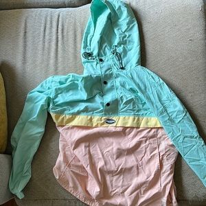 SHEIN Tricolor Windbreaker